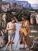 Pietro, Baptism of Christ (detail) a